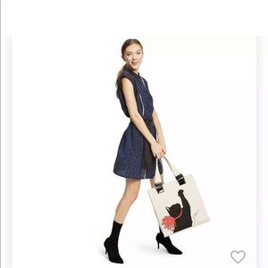 Jason Wu X Target Polka Dot Pleated  Mini Dress